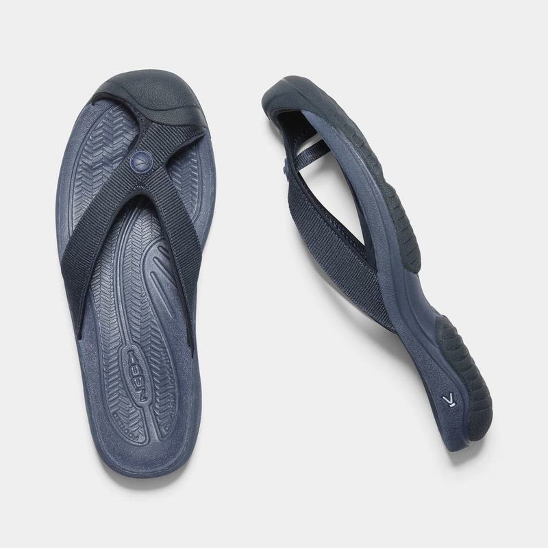 Keen Waimea H2 Mens Sandals Blue Factory Outlet NZ (1350-EOUZM)